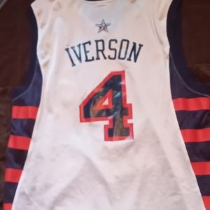 Allen Iverson basketball jersey